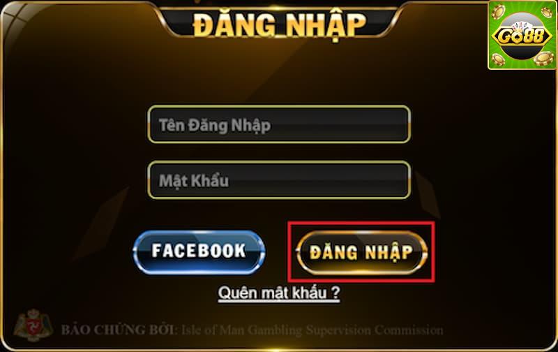 Đăng nhập go88 để nạp tiền