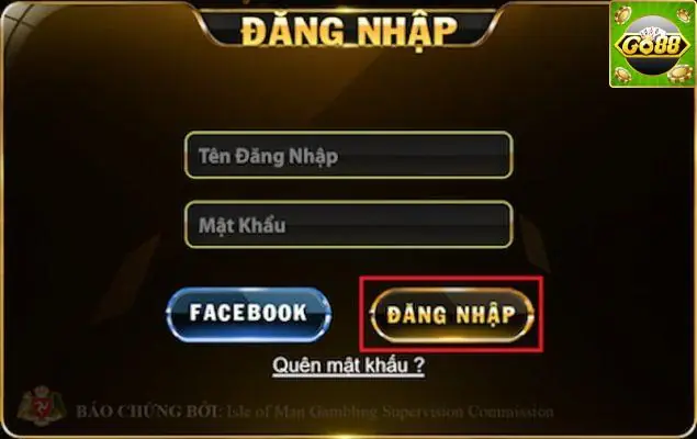 Đăng nhập go88